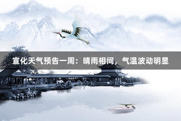 宣化天气预告一周：晴雨相间，气温波动明显